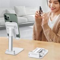 Petinka Pembe Aynalı Cep Telefonu Sabitleyici Stand Katlanabilir Ayarlanabilir Telefon Standı