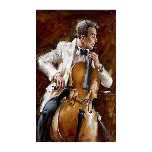 Dans ve Müzik Temalı Kanvas Tablo ​​1