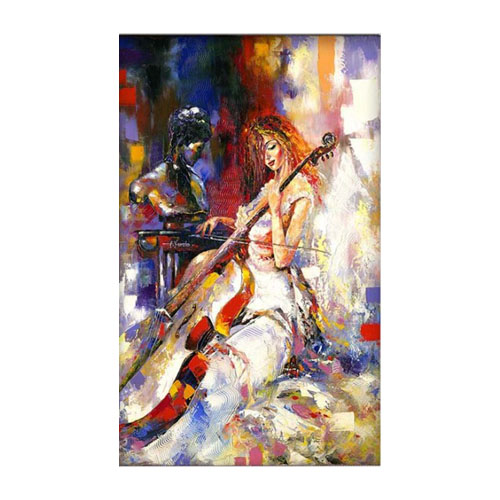 Dans ve Müzik Temalı Kanvas Tablo ​​3