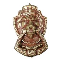 Aslan Kapı Tokmağı Kapı Taktağı Pirinç Döküm  