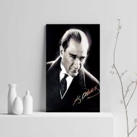 Atatürk Pimarks Kanvas Tablo Model 40