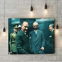 Atatürk Pimarks Kanvas Tablo Model 48