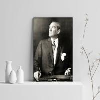 Atatürk Pimarks Kanvas Tablo Model 7