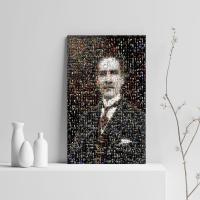 Atatürk Pimarks Kanvas Tablo Model 13