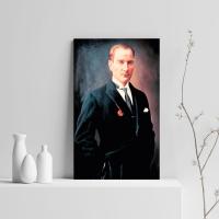 Atatürk Pimarks Kanvas Tablo Model 20