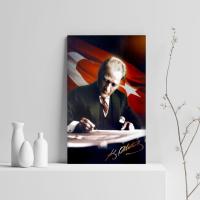 Atatürk Pimarks Kanvas Tablo Model 22