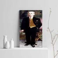 Atatürk Pimarks Kanvas Tablo Model 23