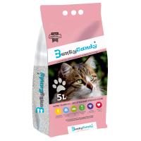 Kedi Kumu 5Litre Benty Sandy Bebek Pudrası Kokulu 2Adet