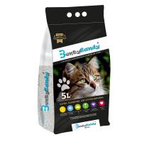 Kedi Kumu 5Litre İnce Taneli  Benty Sandy Doğal Kokusuz 2Adet
