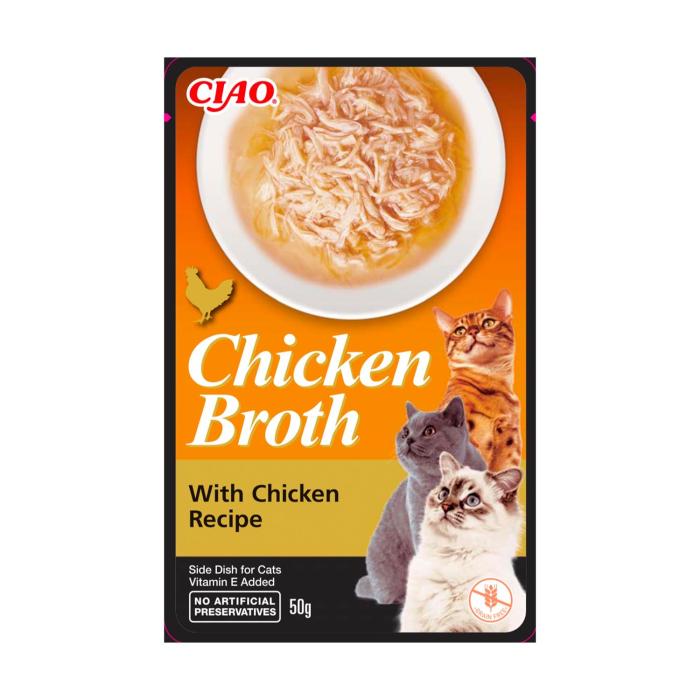 Ciao Chicken Broth50Gr Tavuklu Kedi Çorbası 12adet