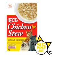 Ciao Chicken Stew40Gr Tavuk&Peynirli Kedi Güveci 25Adet