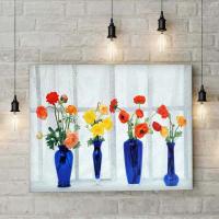 Pimarks Çiçek Desenli Kanvas Tablo Model 86