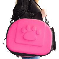Pembe Patili Katlanır Askılı Taşınır Kedi Seyahat Çantası