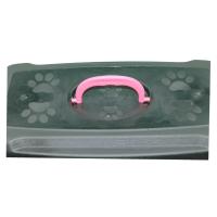 Evcil Hayvan Siyah Pembe Renk Kedi Taşıma Çantası 