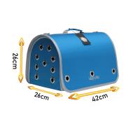 Fly Bag Kapalı Mavi Renk Evcil Taşıma Çantası