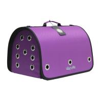 Fly Bag Kapalı Mor Renk Evcil Taşıma Çantası