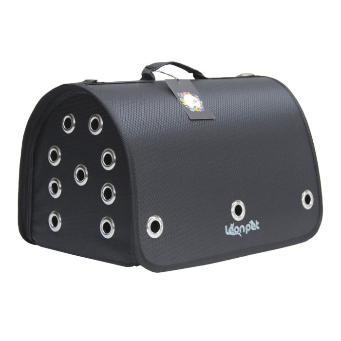Fly Bag Kapalı Siyah Renk Evcil Taşıma Çantası