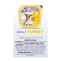 Hindi Etli Pate Plaisir 150Gr Yaş Köpek Maması 22Adet