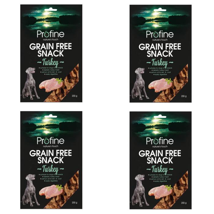 Hindi Etli Tahılsız Profine 200Gr Köpek Ödülü 4Adet
