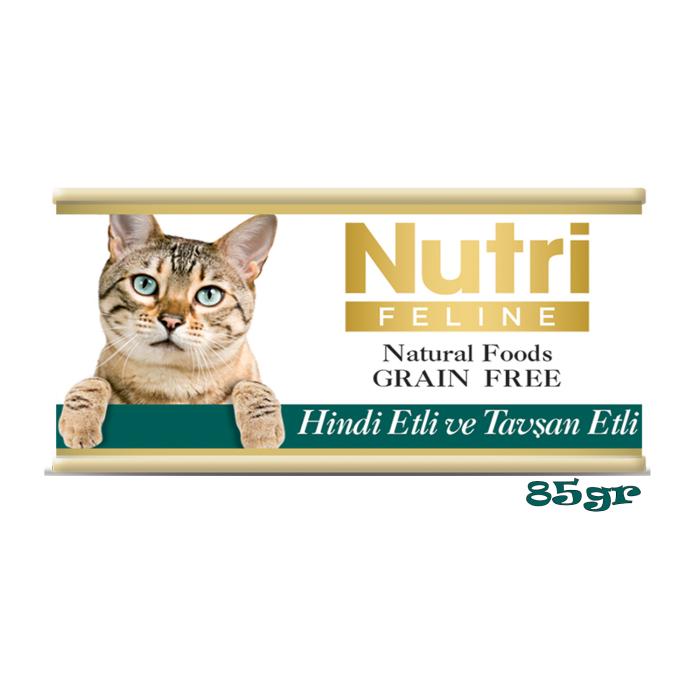 Hindili&Tavşanlı 85Gr Nutri Yaş Kedi Maması