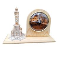 İzmir Saat Kuleli Masif Saat 