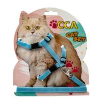Kedi Gögüs Tasması Turkuaz Renkli CCA