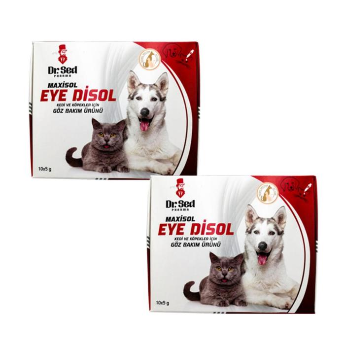 Kediler için Göz Bakımı 10x5g Dr. Sed Maxisol