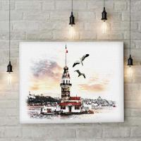 Kız Kulesi PiMarks Kanvas Tablo 7