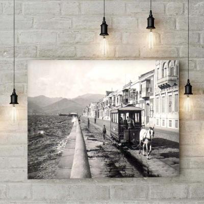 Kordonboyu Atlı Tramvay Kanvas Tablo 1
