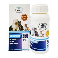 Kuru Temizleme 250Gr Apex Kedi Toz Şampuan 2Adet