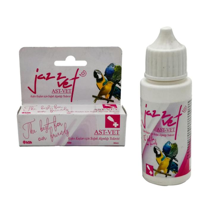 Kuş Soğuk Algınlığı Tedavisi 30Ml Jazz Vet