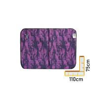 Minder Mat Mor Renk TML Kamuflaj Desen Kedi Yatağı 110cmx75cm 