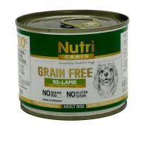 Kuzu Etli %92 200Gr Nutri Canin Yaş Köpek Maması 4Adet