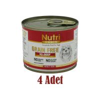 Sığır Etli %92 200Gr Nutri Canin Yaş Köpek Maması 4Adet