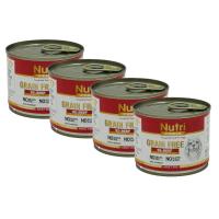 Sığır Etli %92 200Gr Nutri Canin Yaş Köpek Maması 4Adet