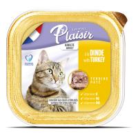Pate Hindi Etli 100Gr Plaisir Yaş Kedi Kedi Maması 32Adet
