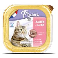 Pate Somon Etli 100Gr Plaisir Yaş Kedi Kedi Maması 8Adet