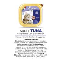 Pate Tuna Balık Etli 100Gr Plaisir Yaş Kedi Maması 4Adet