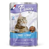 Pouch Alabalıklı&Karidesli 100Gr Plaisir Kedi Maması 4Adet