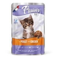 Pouch Kitten 100Gr  Plaisir Yaş Kedi Maması 8Adet