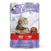 Pouch Sığır Etli&Hindili 100Gr Plaisir Kedi Maması 8Adet