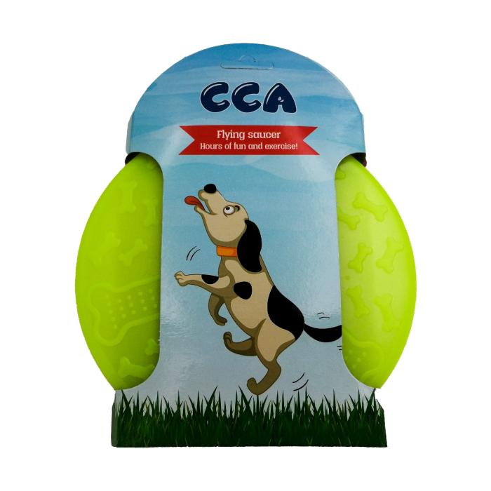 Sarı Renkli Küçük Boy CCA Köpek Frizbisi