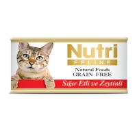 Sığır Etli&Zeytinli 85Gr Nutri Yaş Kedi Maması