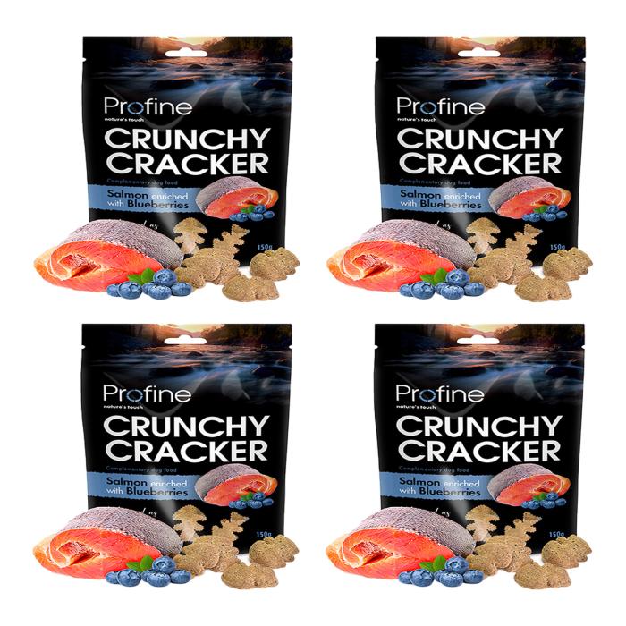 Somon Etli 150Gr Profine Köpek Kıtır Kraker 4Adet