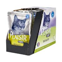 Somonlu Pouch 85Gr Plaisir Care Beauty Yaş Kedi Maması 12Adet