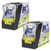Somonlu Pouch 85Gr Plaisir Care Beauty Yaş Kedi Maması 24Adet