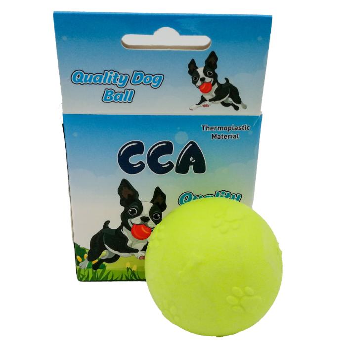 Sert No:1 Suda Batmayan Sarı CCA Köpek Oyun Topu 