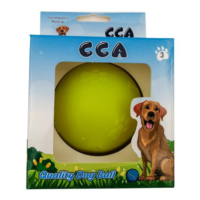 Sert No:3 Suda Batmayan Sarı CCA Köpek Oyun Topu 
