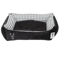 Siyah Yıkanabilir Yastıklı TML  Kedi Yatağı XLarge