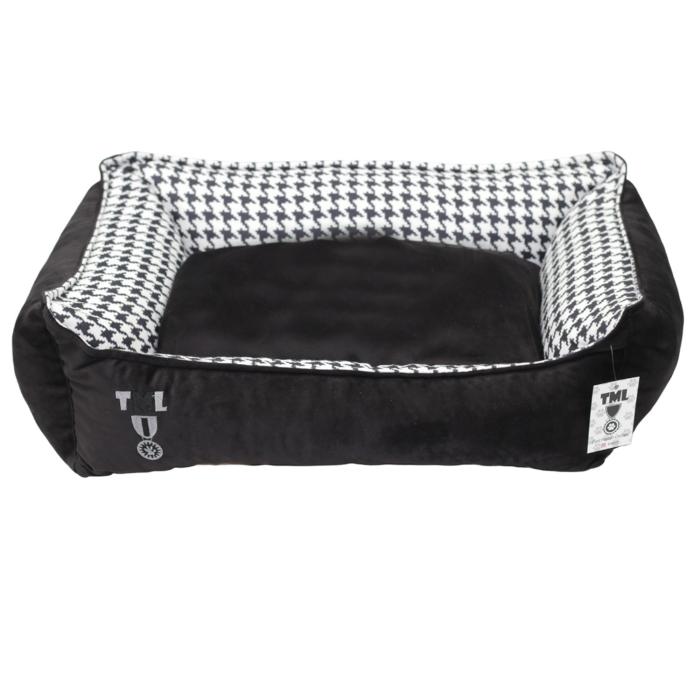 Siyah Yıkanabilir Yastıklı TML  Kedi Yatağı XLarge